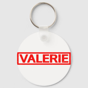 Valerie Stamp Keychain