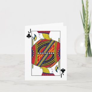 Valet de trèfle Carte de poker Carte à jouer Black