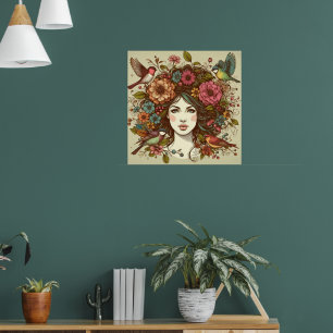 Valeur Poster Art Imprimer Oiseaux Chanson À L'Aut