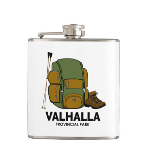 Valhalla Provincial Park Backpack Hip Flask