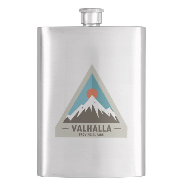 Valhalla Provincial Park Hip Flask (Front)