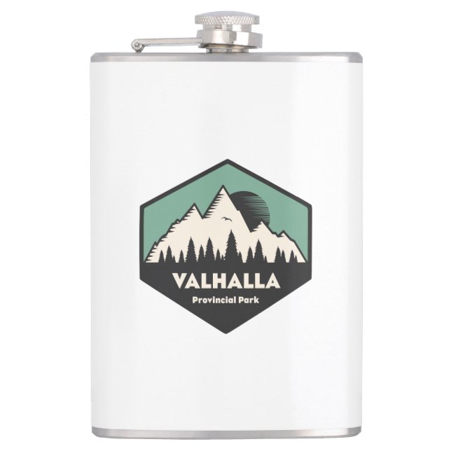 Valhalla Provincial Park Hip Flask (Front)