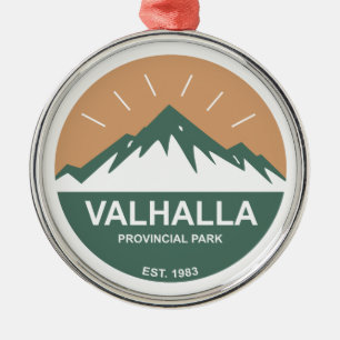 Valhalla Provincial Park Metal Ornament
