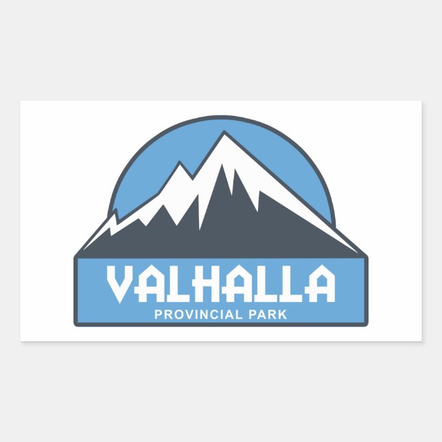 Valhalla Provincial Park Sticker (Front)