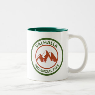 Valhalla Provincial Park Two-Tone Coffee Mug