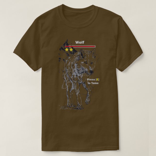 Valheim Wolf T-Shirt (Design Front)