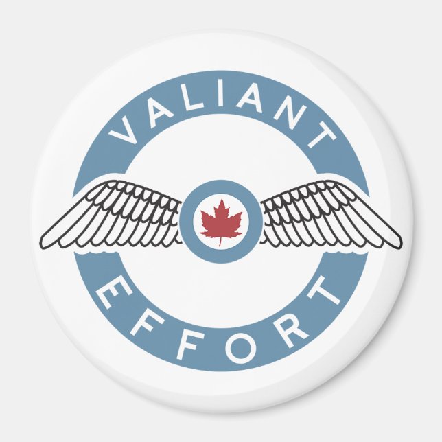 Valiant Effort Magnet (Front)