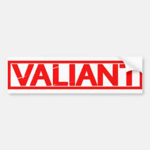 Valiant Stamp Bumper Sticker