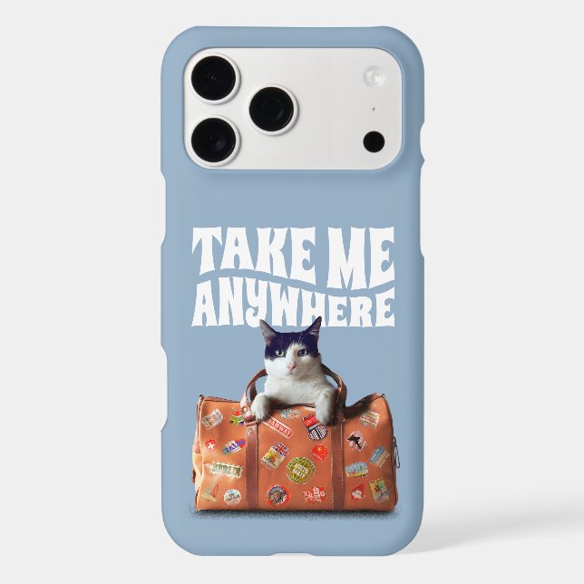 VALISE DE VOYAGE CHAT PARTOUT (Verso)