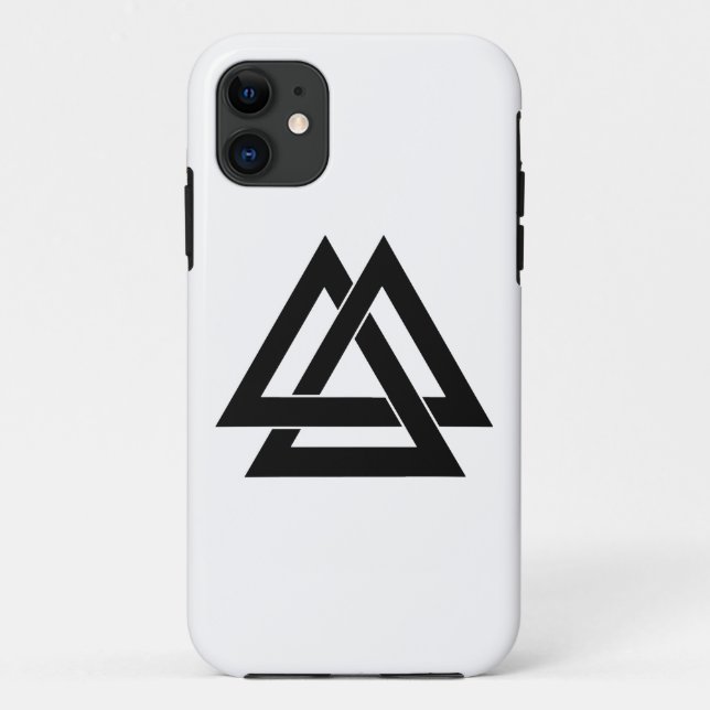 Valknut - Black Case-Mate iPhone Case (Back)