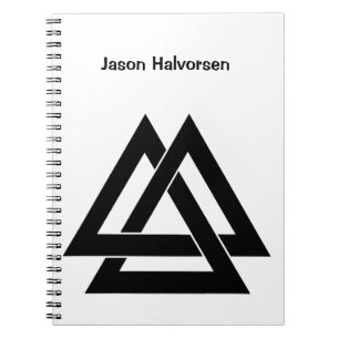 Valknut - Black Notebook