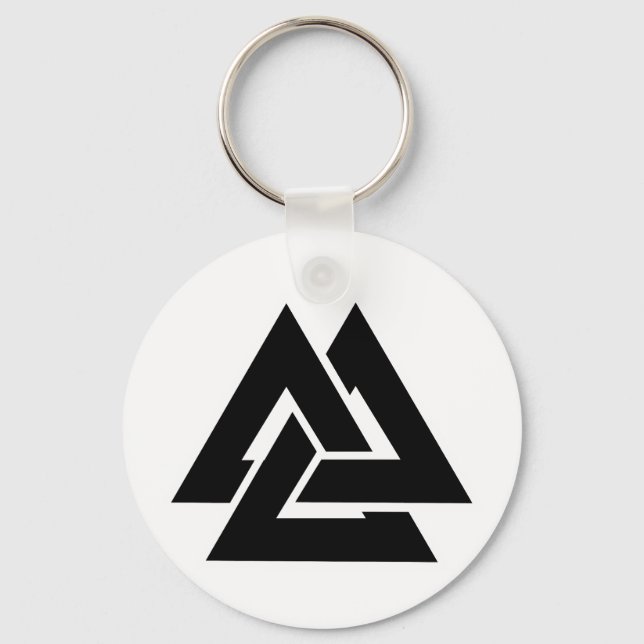  Valknut Keychain (Front)