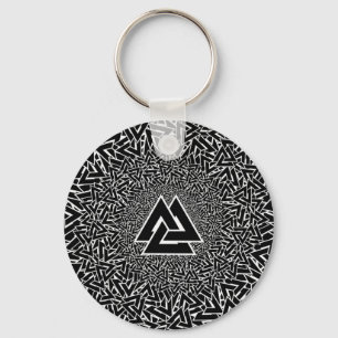 Valknut Keychain