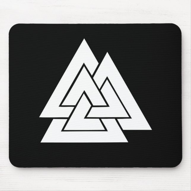 Valknut mousepad (Front)