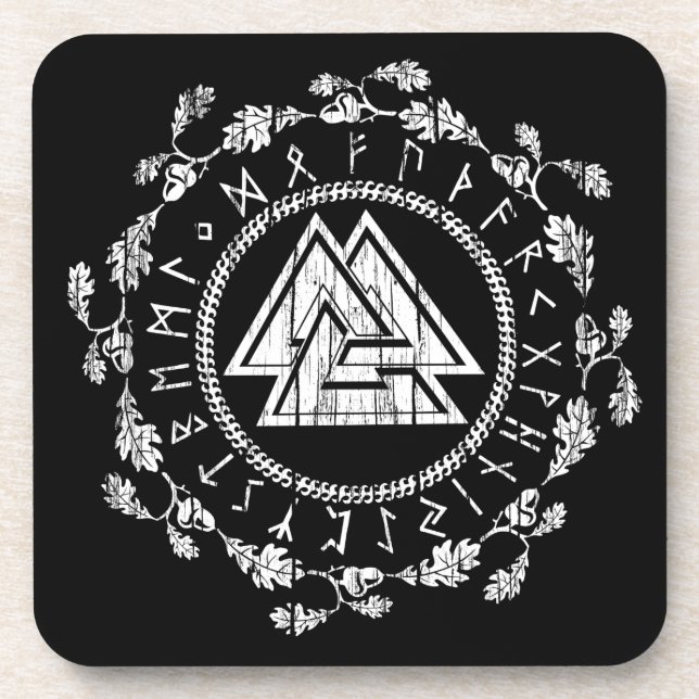 Valknut - Runes Coaster Set of 6 (Front)