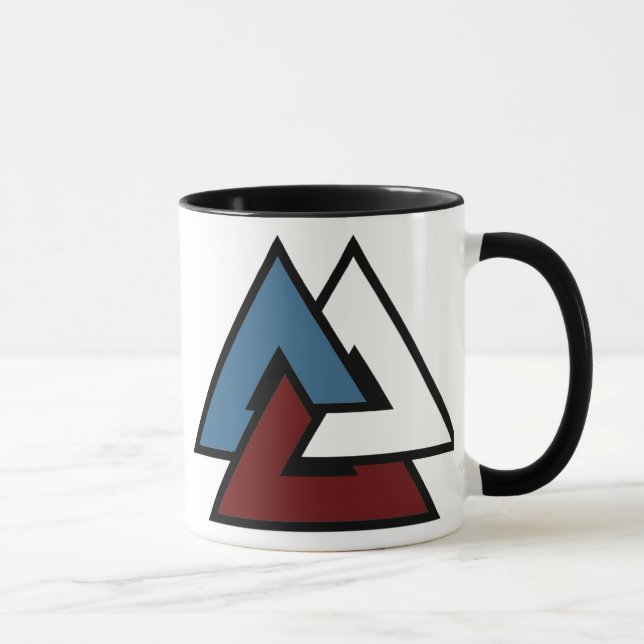 Valknut Symbol Mug (Right)