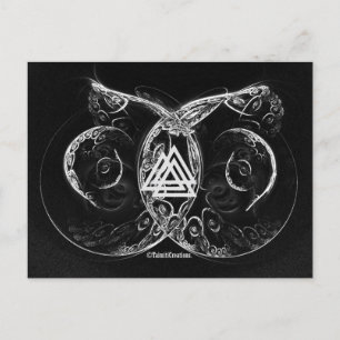 Valknut - Viking's raising Postcard