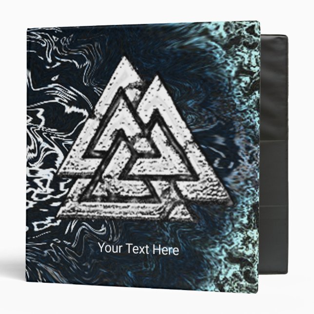 Valknut~ (Wavy) Binder (Front/Inside)