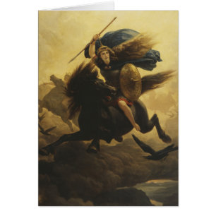 Valkyrie, 1865 (oil on canvas)