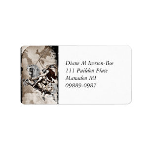 Valkyrie Carries Hero to Valhalla Label