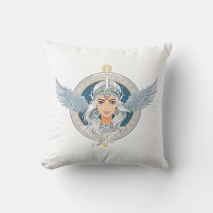 Valkyrie Throw Pillow