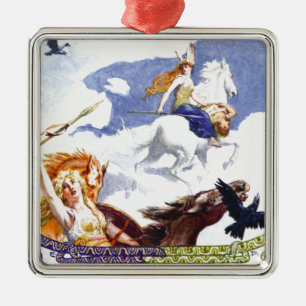 Valkyries Metal Ornament