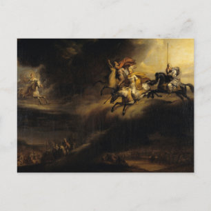 Valkyries Riding into Battle by Johan Sandberg Postcard