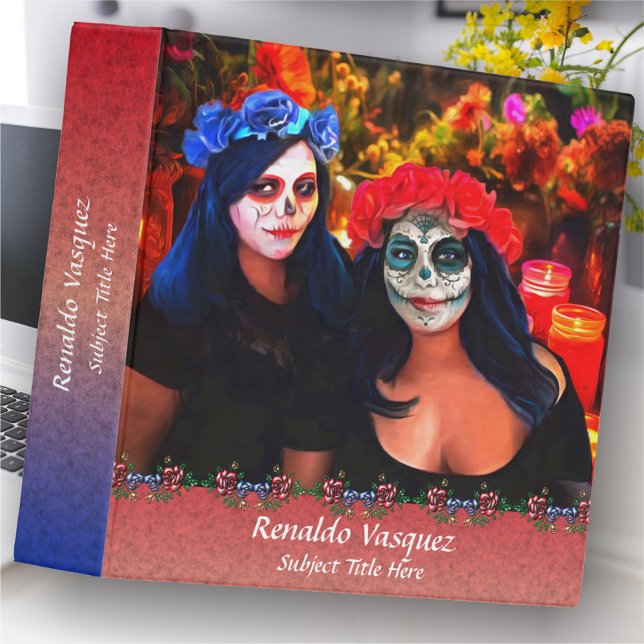 Vallarta Catrinas with Flowers & Candles 1718 Binder (Creator Uploaded)