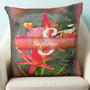 Vallarta Flaming Beauty 1583 Throw Pillow