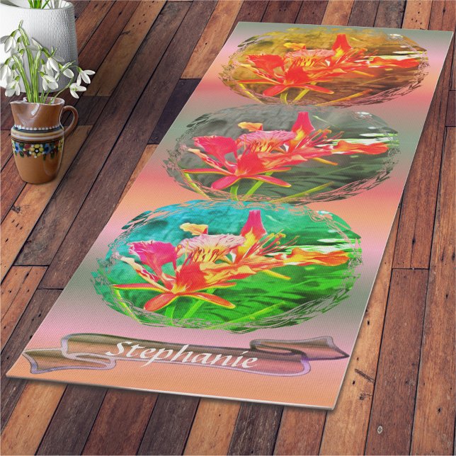 Vallarta Flaming Beauty 1583 Yoga Mat (Creator Uploaded)