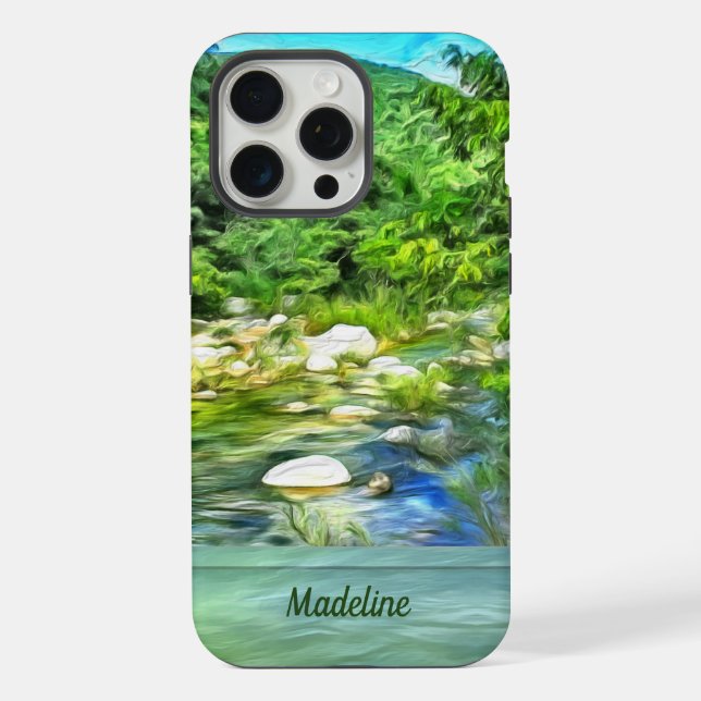 Vallarta River South 0366 iPhone Case (Back)