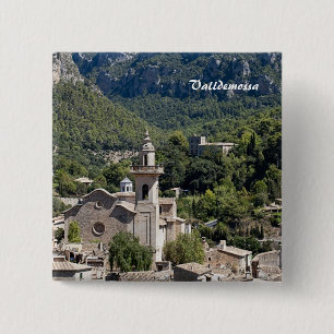 Valldemossa 2 Inch Square Button