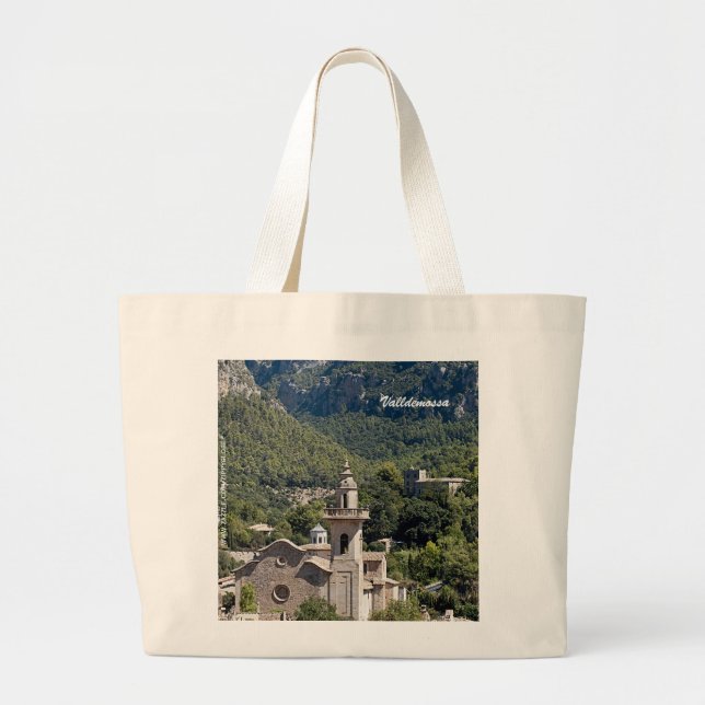 Valldemossa Large Tote Bag (Front)