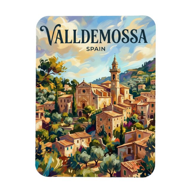 Valldemossa Spain Magnet (Vertical)