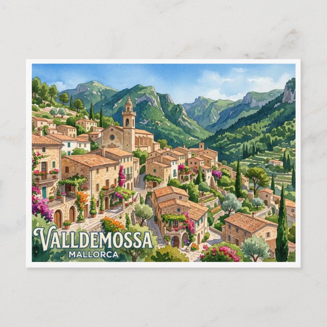Valldemossa Spain Postcard (Front)