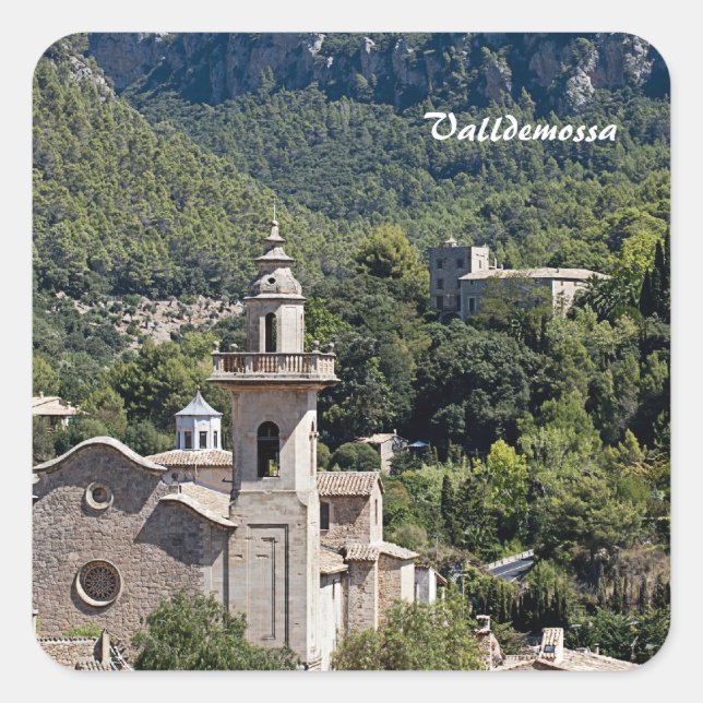 Valldemossa Square Sticker (Front)