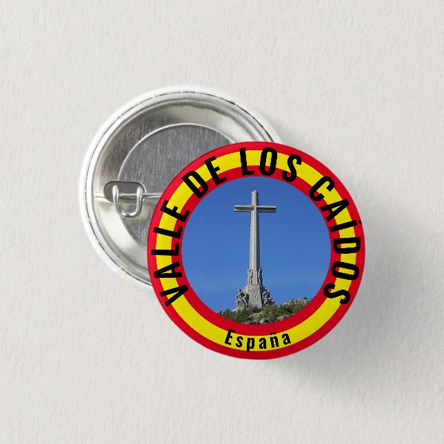VALLE DE LOS CAÍDOS 1 INCH ROUND BUTTON (Front & Back)