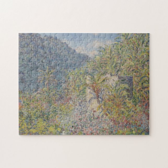 Valle di Sasso Bordighera Monet Fine Art Jigsaw Puzzle (Horizontal)