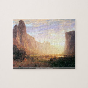 Vallée 3 de Yosemite par puzzle d'Albert Bierstad