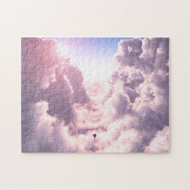 Vallée dans le Puzzle des nuages (Horizontal)