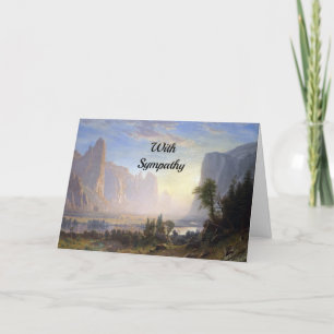 Vallée de la carte de sympathie de Yosemite