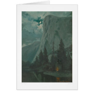 Vallée de Yosemite par clair de lune, Californie