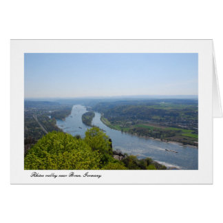 Vallée du Rhin près de Bonn, Allemagne