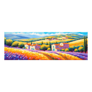 "Vallée Florale" Wide Landscape Provence Photo Print