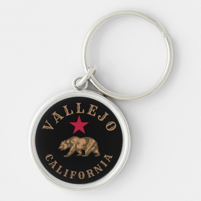 Vallejo, California Keychain (Front)
