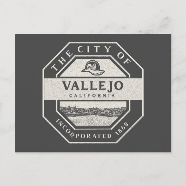 VALLEJO SOLANO CALIFORNIA - MARE ISLAND POSTCARD (Front)