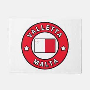Valletta Malta Doormat