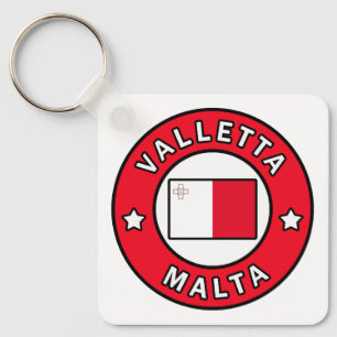 Valletta Malta Keychain