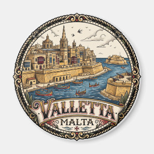 Valletta Malta Magnet