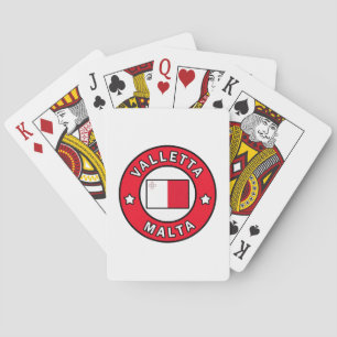 Valletta Malta Playing Cards